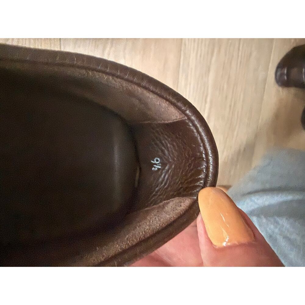 Tod's Men's Gommino Leather Driving Loafers – Brown, Size EU 46/US 12 - Picture 6 of 6